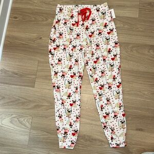 Cute Pug Valentines PJ pants